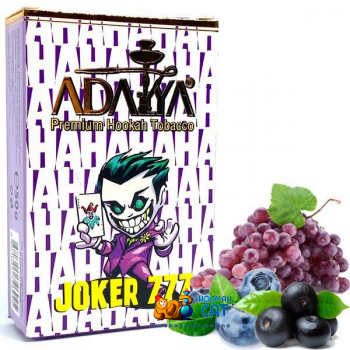 Табак для кальяна Adalya Joker 777 (Адалия Джокер) 50г Акцизный - фото 1 Табак для кальяна Adalya Joker 777 (Адалия Джокер) 50г Акцизный - фото 1